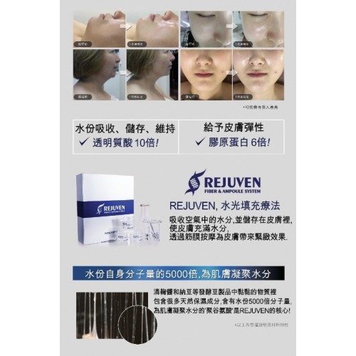 REJUVEN 水光填充療法